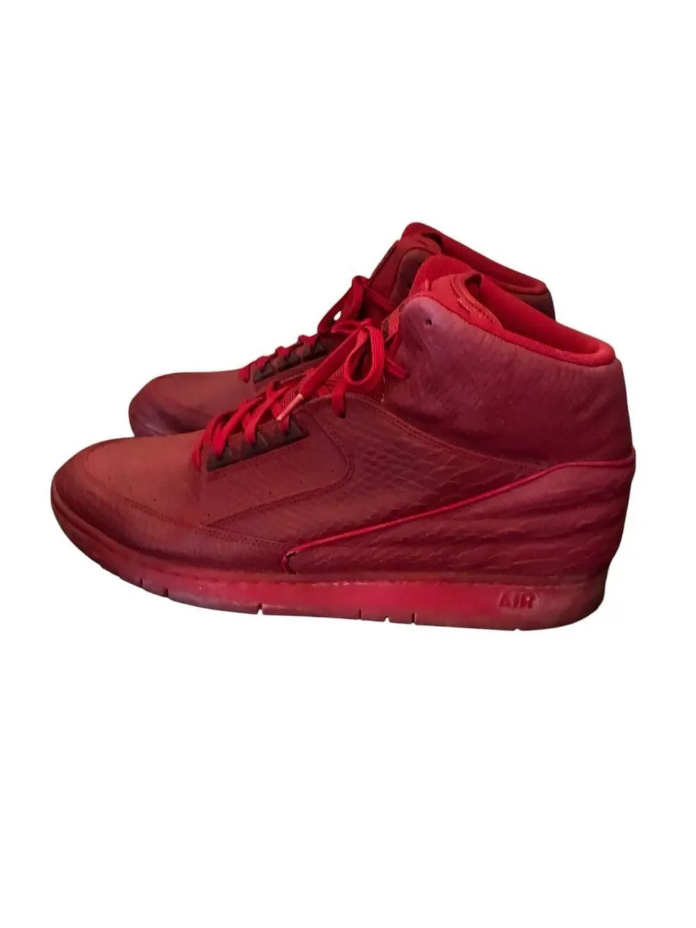 Nike Red High-Top Athletic Sneakers Men’s Size 15